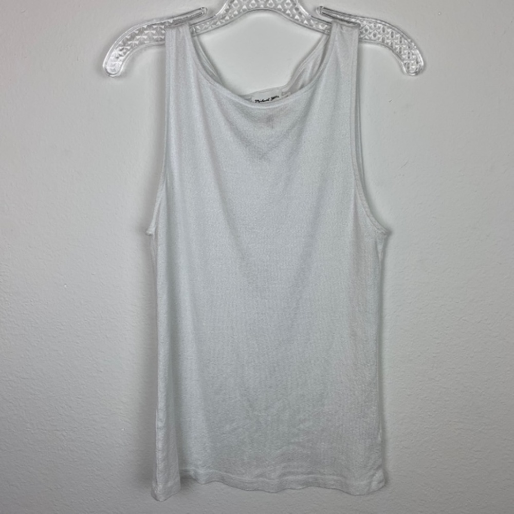 Anthropologie | White Sleeveless Tank Top